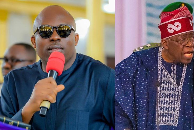 Governor Sim Fubara and President Bola Tinubu.  [Facebook]