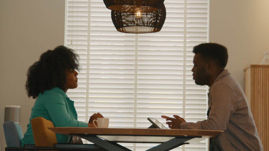 Have an open and honest talk with your partner [Vecteezy]