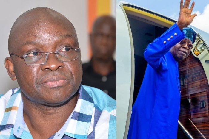 Former Governor of Ekiti State, Ayodele Fayose and President Bola Tinubu. [Facebook]