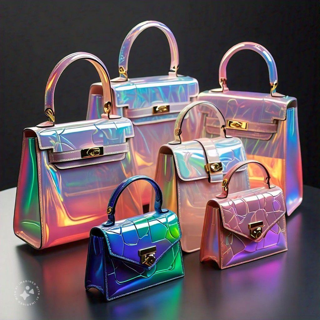 These bags are not only eye-catching but also practical