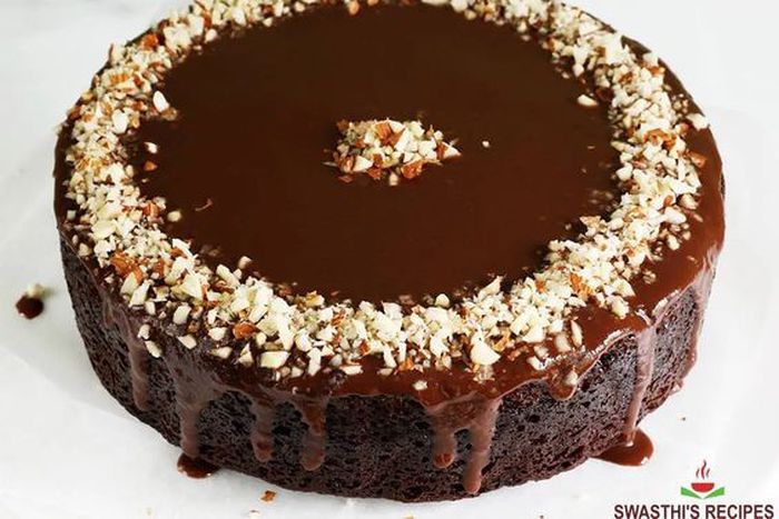Eggless Chocolate cake (Indian Healthy Reacipes)