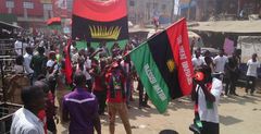 IPOB members during a rally. [Punch]