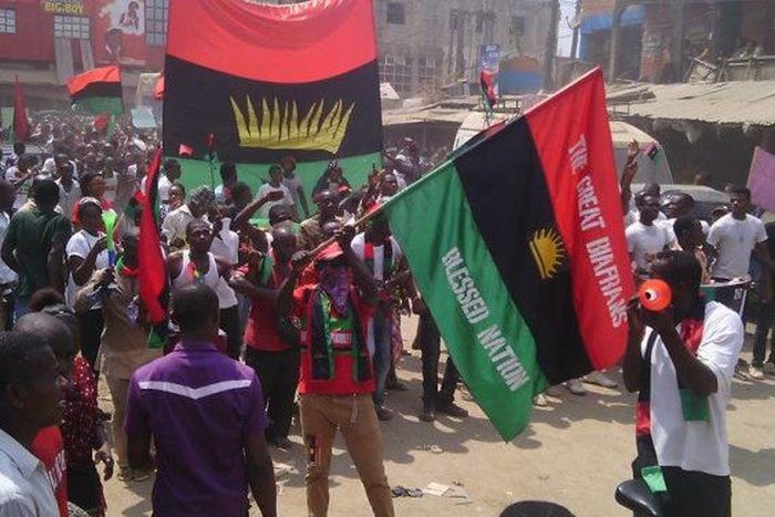 IPOB members during a rally. [Punch]