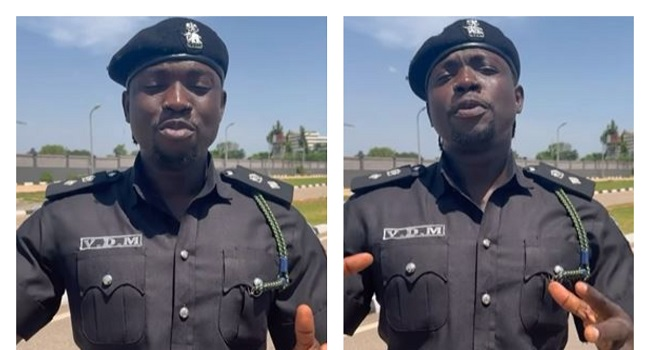Police condemn VeryDarkMan over unauthorised use of uniform, begin probe