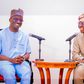 Governor Babajide Sanwo-Olu of Lagos and the Governor-elect of Edo, Senator Monday Okpebholo [X:@jidesanwoolu]