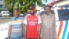 The suspects were apprehended on October 15 with human parts in a taxi during a routine stop-and-search on Otedola bridge.