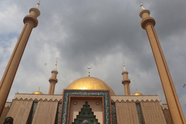 The National Mosque in Abuja, Nigeria. [Getty Images]