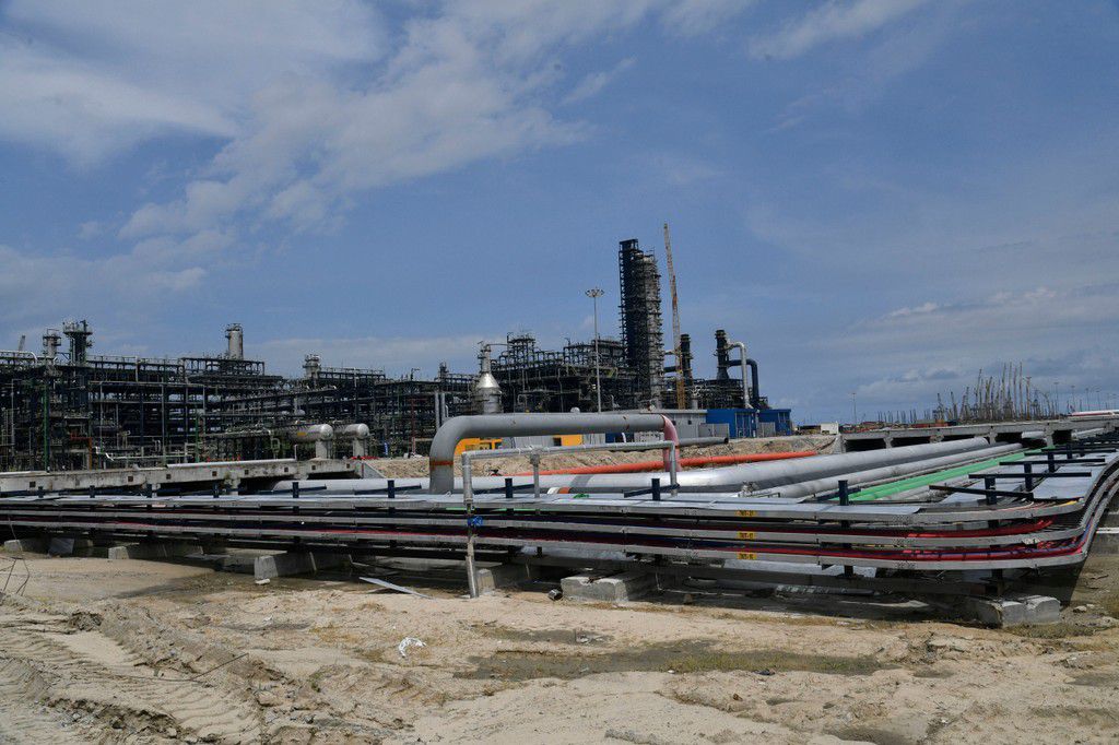 The Dangote Petroleum Refinery near Lagos.Pius Utomi Ekpei/AFP/Getty Images