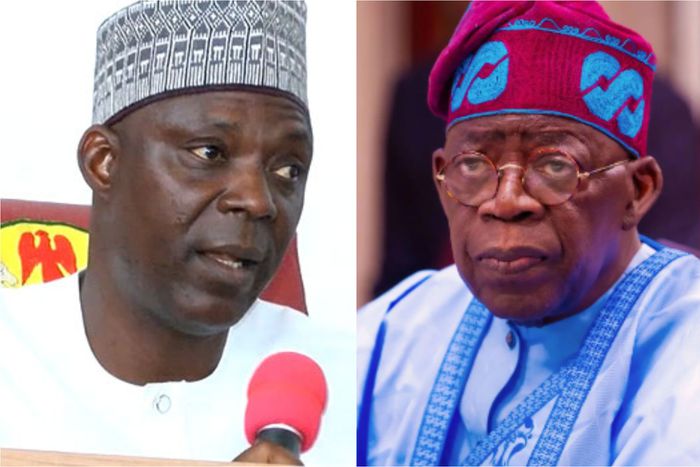 Prince Mathew Kolawole and President Bola Tinubu.