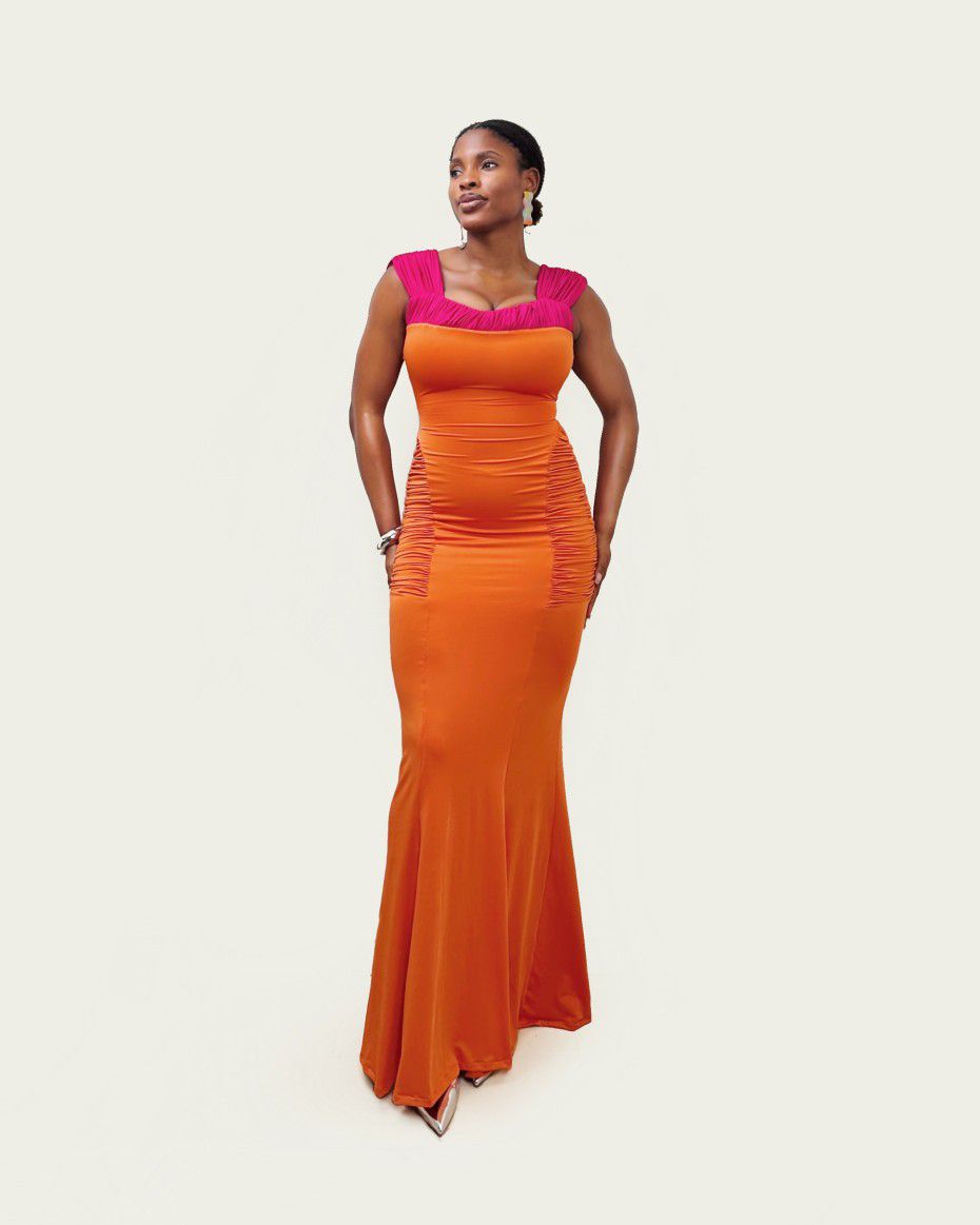 Sunset Glow Maxi Dress