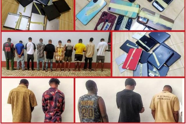 EFCC Arrests 44 suspected internet fraudsters in Enugu, Anambra States-F9X