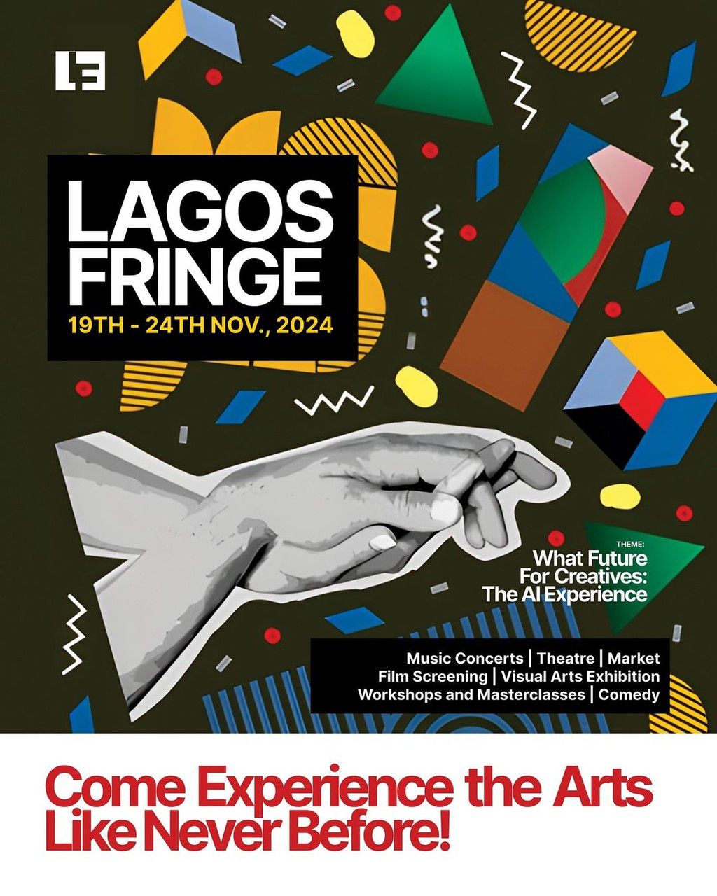 Lagos Fringe Festival has announced its return for a 7th edition. [Instagram/@Lagosfringe]