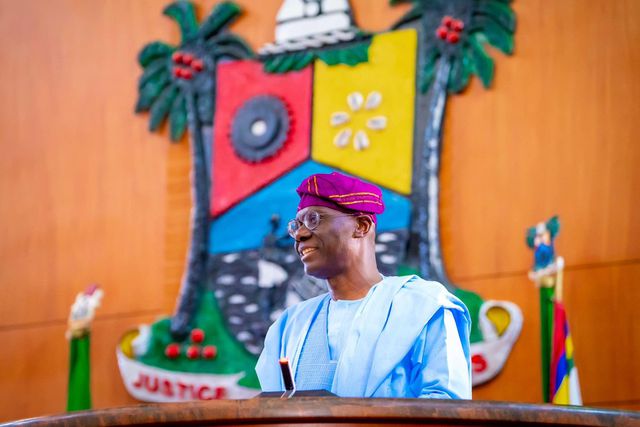 Governor Babajide Sanwo-Olu of Lagos State. [X, formerly Twitter]