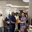 L-R Austin Menegho, Country Manager, Segilola Resources Operating Limited; Hon. (Dr.) Doris Nkiruka Uzoka-Anite MD,CFA, Minister of Industry, Trade and Investment at the award ceremony, recognising Segilola Resources Operating Limited as one of the Top...