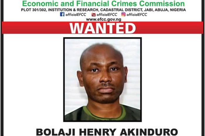 EFCC declares chairman of Total Grace Oil, Akinduro wanted for alleged fraud