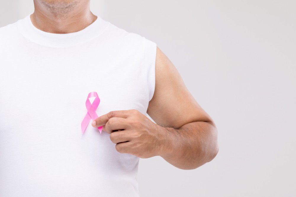 Men can have breast cancer