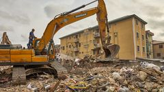 An illustrative image of a collapsed building. [Getty Images]