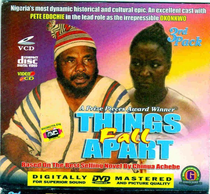 Pete Edochie in the 1987 adaptation of Things Fall Apart