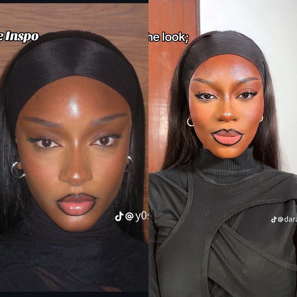 Ayra Starr makeup recreation [Tiktok]