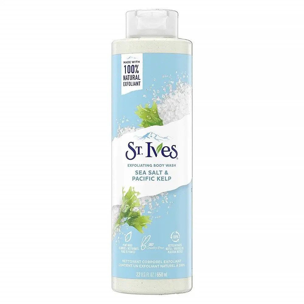 St Ives Exfoliating Body Wash (Sea Salt & Pacific Kelp)