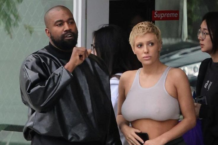 Kanye West and Bianca Censori
