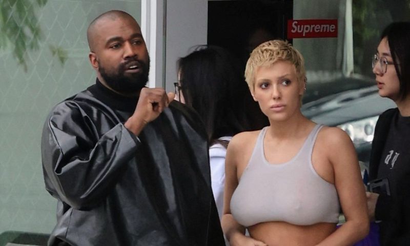 Kanye West and Bianca Censori