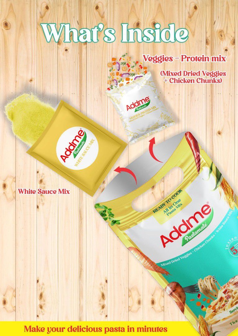 What's inside white sauce