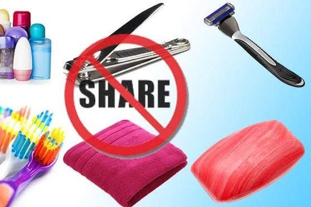 Everyday items you should never share [TheReflector]