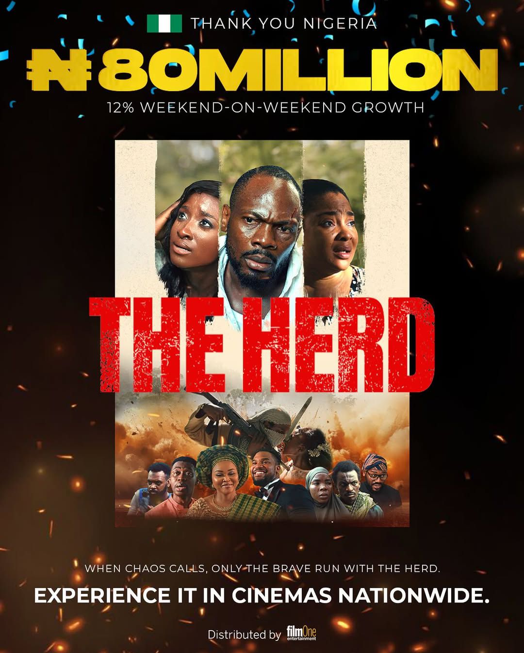 Daniel Etim Effiong Celebrates ₦80 Million Box Office Milestone | Pulse Nigeria