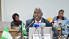 Gbenga Komolafe is the Chief Executive of the Nigerian Upstream Petroleum Regulatory Commission (NUPRC). [X:@NUPRCofficial
]