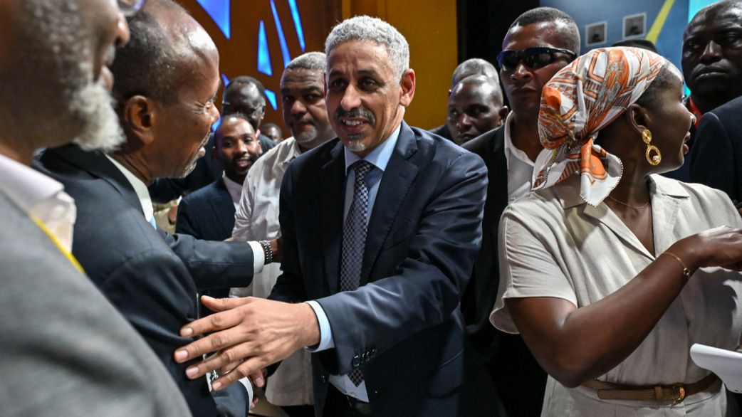 Sidi Ould Tah secured the influential position with 76.18% of votes after just three rounds—an emphatic victory compared to his predecessor Akinwumi Adesina, who required six rounds in 2015. [ISSOUF SANOGO/Getty Images]