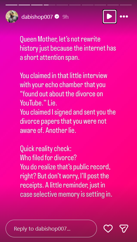 Daniel Ademinokan refutes Stella Damasus’ divorce revelation, citing past abuse and email proof