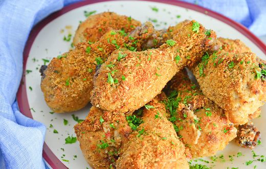 Crispy breaded chicken [SavouryExperiments]