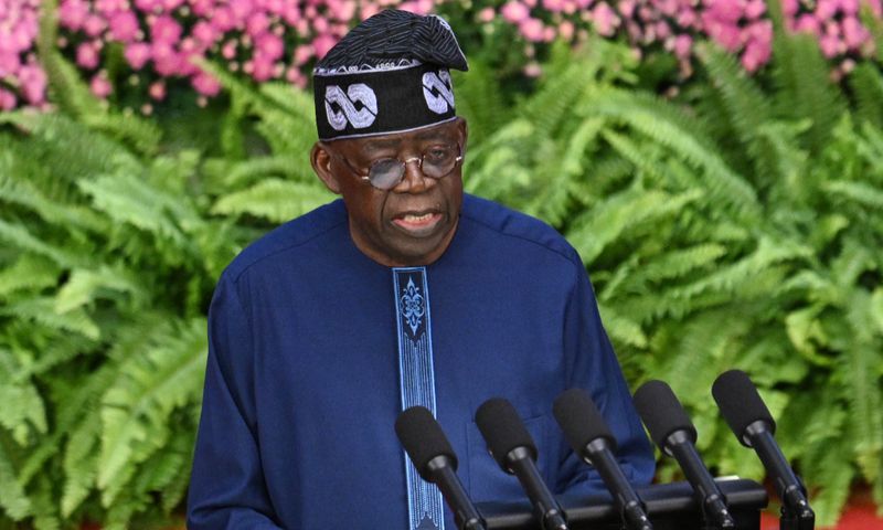 President Bola Tinubu. [Getty Images]