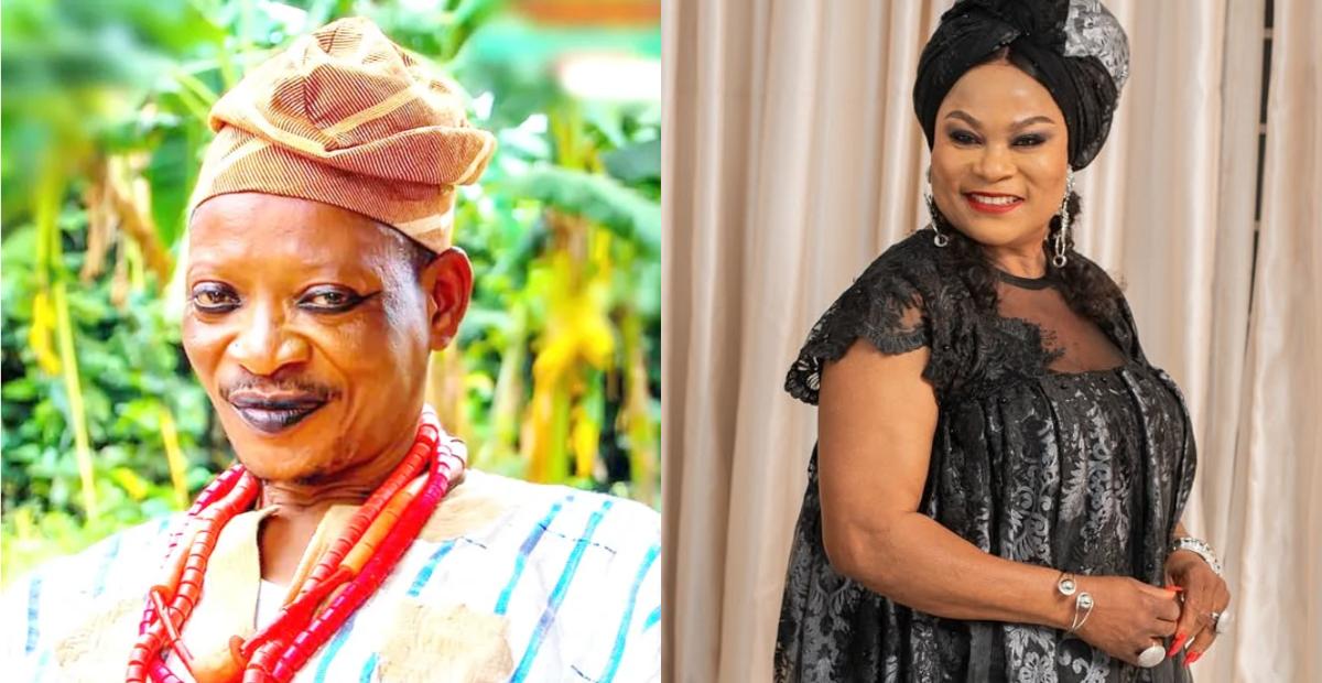 Sola Sobowale is abroad and not even rich – Veteran Nollywood actor Lalude
