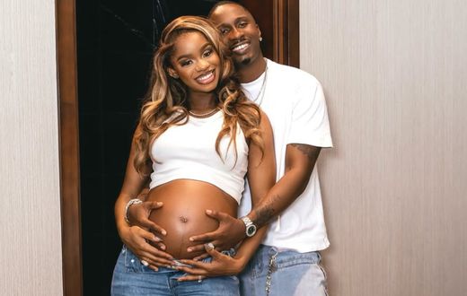 Priscilla and her husband Juma Jux