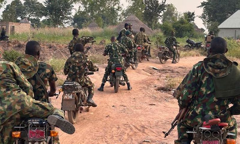 Troops of the Nigerian Army during an operation. [TheCable]