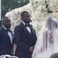 Photos: Stars gather at John Dumelo’s colourful white wedding