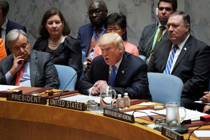 President Donald Trump did not go into details about how he believed China was interfering in the US midterms which could see the Republicans lose control of both houses of Congress