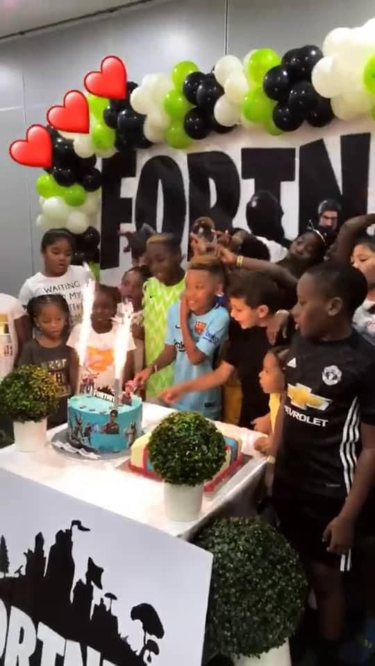 Cameron Okoye's birthday party