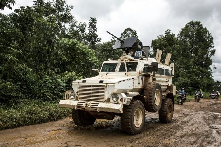 The UN's biggest peacekeeping mission is based in the DRC, its 17,000 personnel costing an annual $1.1 billion