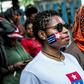 Hundreds gathered in Surabaya in Indonesia to commemorate Papua's liberation from Dutch colonial rule