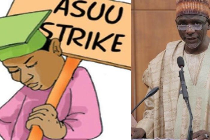 ASUU has gone on strike again.