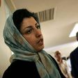 Prominent human rights activist Narges Mohammadi, seen here in 2007 at the Centre for Human Rights Defenders in Iran where she campaigned against the use of the death penalty, has been granted a three-day leave from prison to visit her ailing father