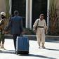 The Yemeni rebel delegation flew to Sweden accompanied by the UN envoy for peace talks with the Saudi-backed government