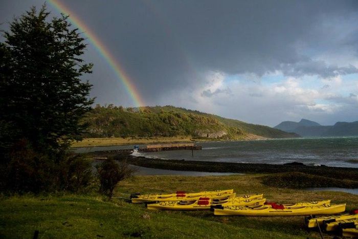 Puerto Natales, in the Magallanes region of Chilean Patagonia