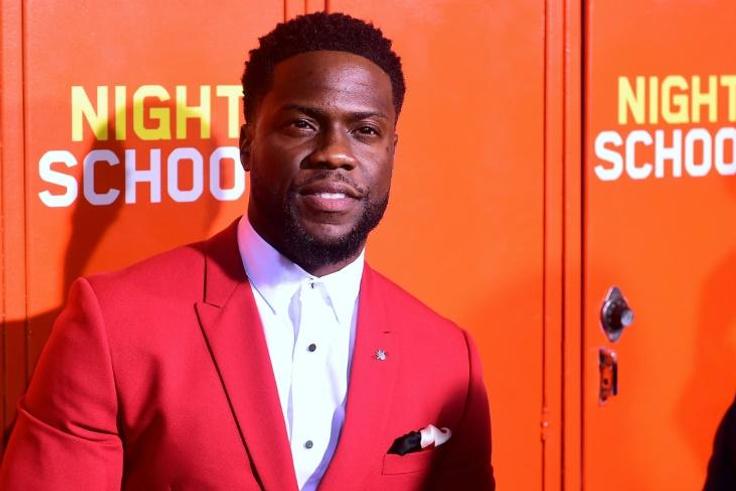 Comedian and actor Kevin Hart arrives for the premiere of 'Night School' in Los Angeles, California on September 24, 2018