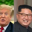 (FILES) (COMBO) This combination of file pictures created on July 12, 2018 shows US President Donald Trump speaking to the press in the Oval Office at the White House in Washington, DC, on June 27, 2018, and North Korea's leader Kim Jong Un (R) at the ...