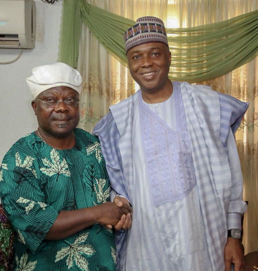 Saraki meets Omisore