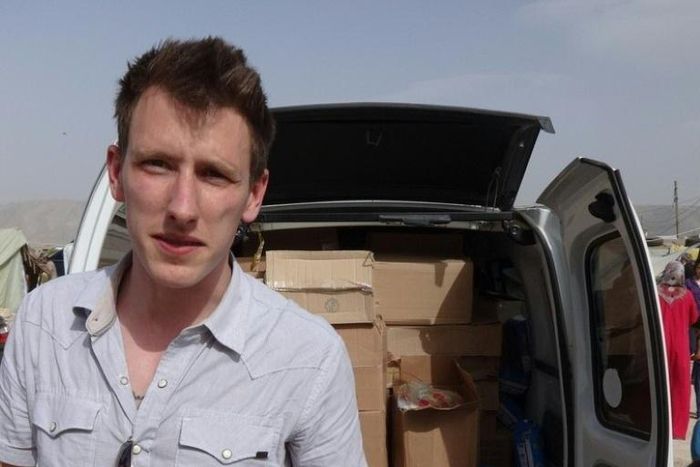 Peter Kassig, pictured here in a photo shared by his family, founded a humanitarian organisation in 2012 that trained some 150 civilians to provide medical aid to people in Syria